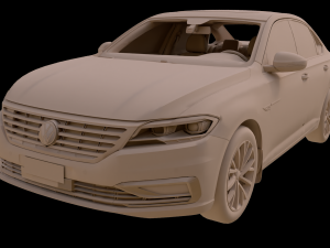 2021 Volkswagen Lavida Plus 3D मॉडल