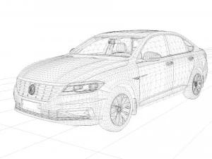 2021 Volkswagen Lavida Plus 3D Model