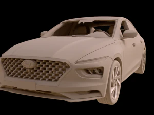 2022 Hyundai Mistra 3D Model