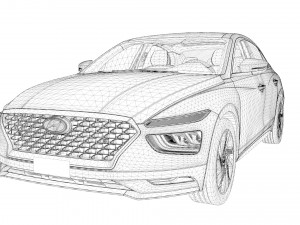 2022 Hyundai Mistra 3D 模型