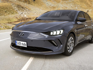 Hyundai Lafesta electric 2021 3D Модель