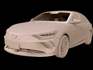 Hyundai Lafesta electric 2021 3D Модель