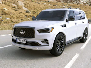 2022 인피니티 QX80 3D 모델