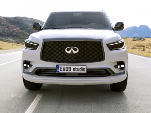 2022 Infiniti QX80 3D Model