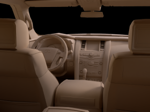 2022 Infiniti QX80 Model 3D