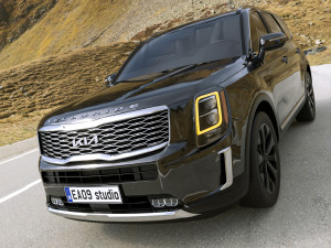 2022 Kia Telluride 3D Model
