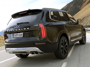2022 Kia Telluride 3D Model