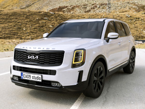 2022 Kia Telluride 3D Model