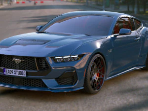 2024 Ford-Mustang GT 3D Model