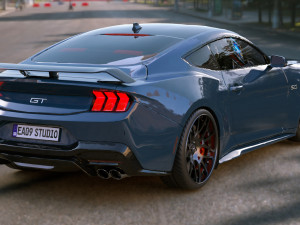 2024 Ford-Mustang GT Modelo 3D