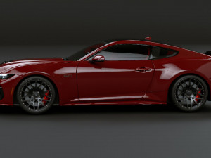 2024 Ford-Mustang GT Modelo 3D
