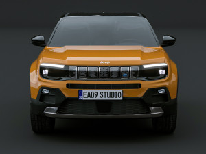 2024 Jeep Avenger Model 3D