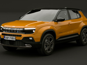 2024 Jeep Avenger Model 3D