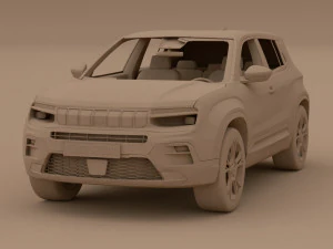 2024 Jeep Avenger 3D Model