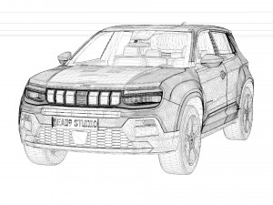 2024 Jeep Avenger Model 3D