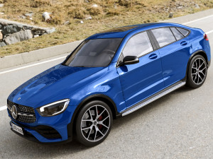 Mercedes Benz GLC 300 3Dモデル