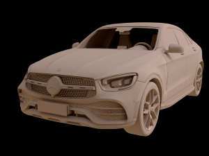 Mercedes Benz GLC 300 3Dモデル
