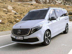 2021 Mercedes Benz EQV 3D Model