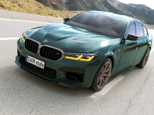 2022 M5 CS 3Dモデル