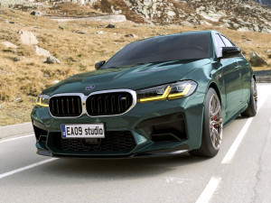 2022 M5 CS 3Dモデル
