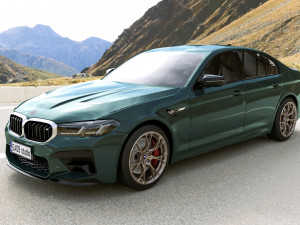 2022 M5 CS 3Dモデル