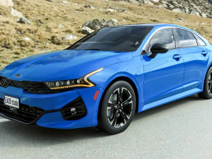 L&iacute;nea Kia K5 GT Modelo 3D