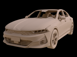 Kia K5 GT Line 3D 모델