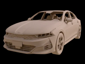 Kia K5 GT Line 3D Model