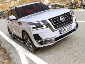 Nissan Patrol Platinum 3D Model