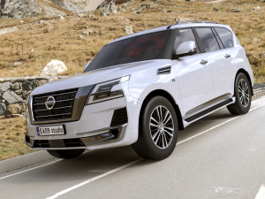 Nissan Patrol Platinum 3D Модель
