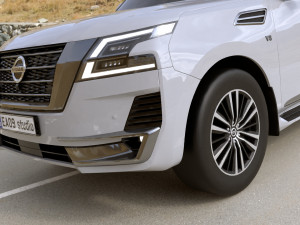 Nissan Patrol Platinum 3D Модель