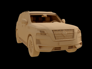 Nissan Patrol Platinum 3D Модель