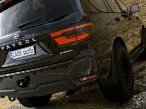 Nissan Patrol 4X4 off-road 3D Модель