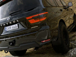 Nissan Patrol 4X4 off-road 3D Model