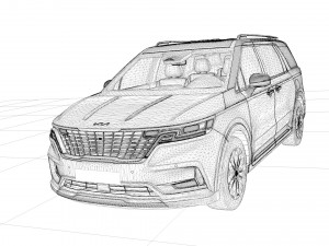Kia Carnival 3D Model