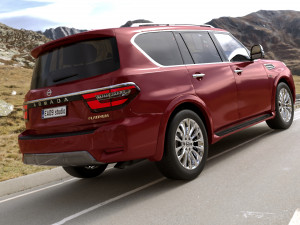 NISSAN ARMADA PLATINUM 3D Model