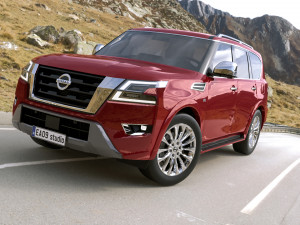 NISSAN ARMADA PLATINUM 3D Model
