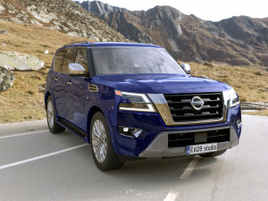 NISSAN ARMADA PLATINUM 3D Model
