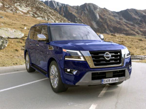 NISSAN ARMADA PLATINUM 3D Model