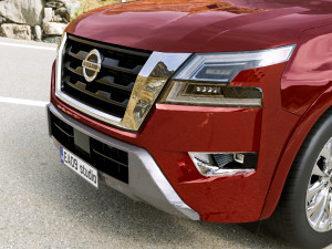 NISSAN ARMADA PLATINUM 3D Model