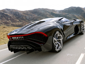 Bugatti La Voiture Noire Modello 3D