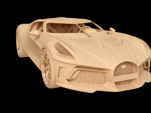 Bugatti La Voiture Noire Modello 3D