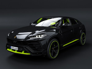 Lamborghinii Urus Graphite Capsule 3D 모델