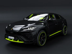Lamborghinii Urus Graphite Capsule 3D Model