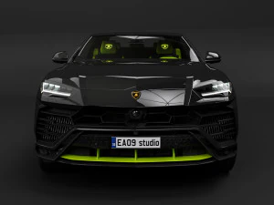 Lamborghinii Urus Graphite Capsule 3D Model