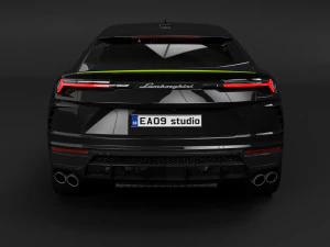 Lamborghinii Urus Graphite Capsule 3D Model