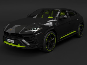 Lamborghinii Urus Graphite Capsule 3D 模型