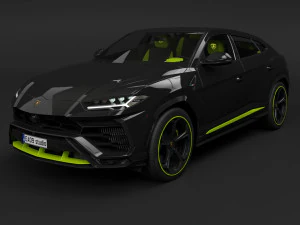 Lamborghinii Urus Graphite Capsule 3D Model