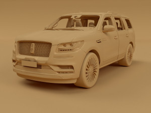 LINCOLN NAVIGATOR 3D मॉडल