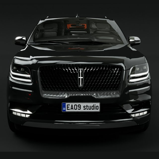 LINCOLN NAVIGATOR 3D मॉडल .c4d .max .obj .3ds .fbx .stl .blend 